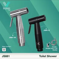 VONE JS881 Toilet Shower Set Jet Bidet Cebok Kloset Closet Stainless