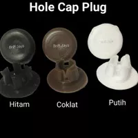 Hole Cap Plug Tutup Sekrup Plastik Lubang Pintu Kusen Almunium