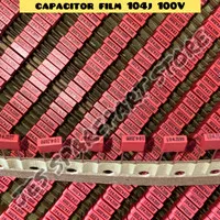 Capacitor MKT 100nf 100v / kapasitor 104 100volt / capacitor film 104j