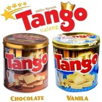 Tango wafer kaleng coklat 290gr - Tanggo Vanilla - Chocolate 