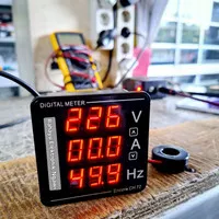 Voltmeter Ampere Meter HZ Meter Digital 3in1 500V 120A CH-72 VAHz