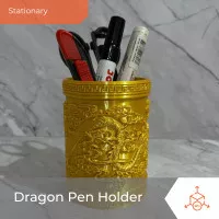  Tempat Pulpen, Desk Organizer, Pen & Stationary Holder Naga Dragon