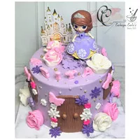 Kue Ulang Tahun Princess Sofia / Shofia Cake / Kue Ultah Karakter