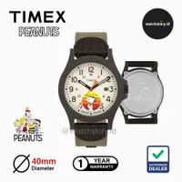 Jam Tangan Analog Timex Expedition Peanuts Beagle Scout TW4B29200