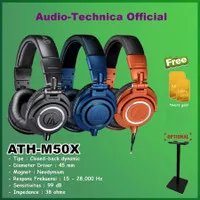 Audio-Technica ATH-M50x Professional Studio Monitor Headphone ATH M50X