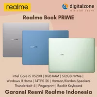 realme Book Prime 14 - i5 11320H 8/512GB W11 14"2K realmebook prime 14