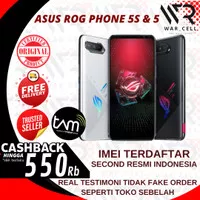 ASUS ROG PHONE 5 8/128GB 12/256GB GARANSI RESMI INDONESIA