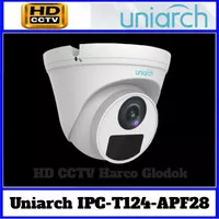 Uniarch IPC-T124-APF28 4MP Fixed Network Camera Audio Built in Mic