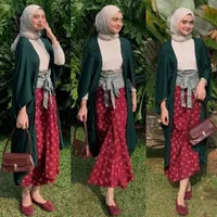 Rok lilit jumputan lilit batik free gesper