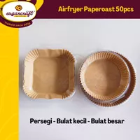 Air fryer paperoast kertas air fryer 50pcs per pack