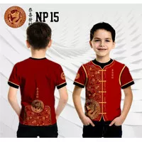 cheongsam anak laki shio naga jersey naga kaos imlek gong xi fa cai