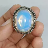 cincin batu akik barjad api putih