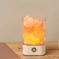 Lampu Tidur LED Crystal Salt Lamp of Himalaya Lava Lamp