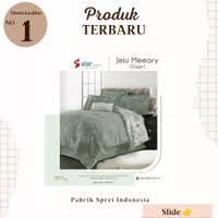 Sprei Set Katun Motif Jepang Memory Lane, 160x200, CVC Premium Star