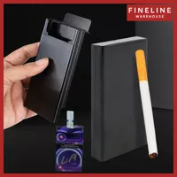 LAIFU Kotak Tempat Bungkus Rokok Mild Aluminium Cigarette Case Silder