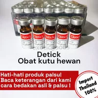 DETICK OBAT KUTU DETICK ANJING KUCING DETICK 1ml DETICK 2ml DETICK 3ml