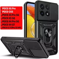 Case POCO X6 X5 PRO 5G Armor Defence Series Ring Cover
