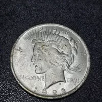 uang koin logam amerika us liberty kuno uk 4 cm tahun 1922