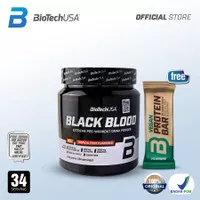 Biotech - BLACK BLOOD PRE^WORKOUT 340 Gram (TROPICAL)