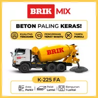 Beton Readymix Premium BRIK Mix Mutu K225 FA Original