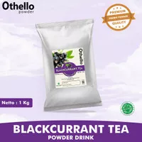 Othello Powder Drink Blackcurrant Tea Bubuk minuman Teh Blackcurrant