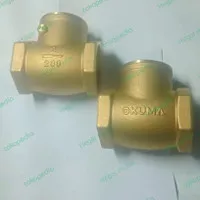 Cek Valve 2inch Cek VALVE 2INCH Clep Tabok bahan kuningan termurah