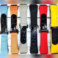 Tali Ricard Mile RM Velcro Canvas nylon Baut jam tangan strap pria