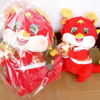 Boneka Naga imlek 2024 / CNY Dragon Stuffed Toys / Boneka Imlek Plush