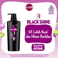 Sunsilk Shampoo Black Shine Activ-Infusion dengan Urang Aring - 400ml