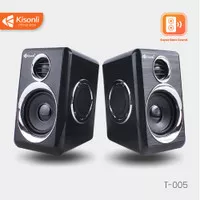 Kisonli - Speaker 2.0 Komputer/Laptop Stereo Double Bass T-005