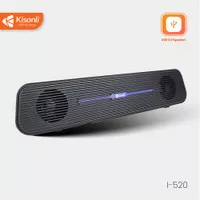 KISONLI - Speaker Multimedia Sounbar Laptop/Komputer/ PC / CPU - i520