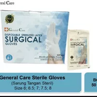 sarung tangan steril general care surgical