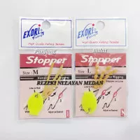 Stopper Pancing Exori 15pcs [Isi 5 bungkus]