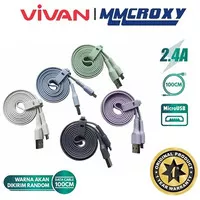 Kabel Vivan Micro Usb 100cm  CSM100 - Original Vivan