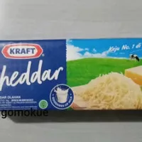 Keju kraft cheddar 2kg repack 250gr & 1kg