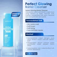 Animate Glowing Barrier Facial Wash 100 ml Original / Sabun Cuci Muka