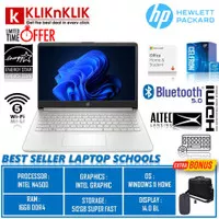 Laptop HP 14s dq0508TU Celeron N4120 4GB 8GB 256GB SSD Win11 OHS 2021
