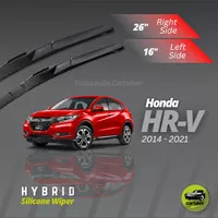 Wiper Frameless Original Honda HRV Karet Kaca Mobil Silicon Hybrid