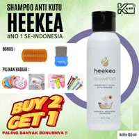 Heekea shampoo anti kutu rambut Beli 2 GRATIS 1