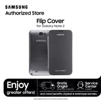 Casing Samsung Flip Cover Galaxy Note 2 Case Lipat