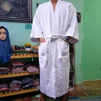 bathrobe kimono waffle ex hotel bahan cotton tebal