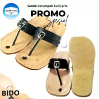 sandal tarumpah cowo sandal kulit terumpah pria kulit asli