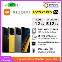 Xiaomi Poco X6 Pro 5G NFC - 12GB 512GB (12/512) AMOLED Garansi Resmi