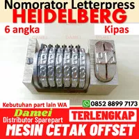 Numerator Handpress Letterpress Mesin Cetak Offset Printing Nomorator