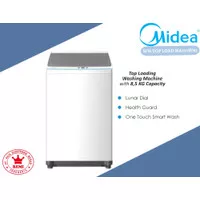 Mesin Cuci 1 Tabung Midea MA100W85 8.5KG Top Loading Washing Machine