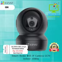 CCTV Ezviz C6N 2MP Black Smart Home Wifi IP Camera CCTV Indoor 1080p