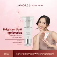 Lanore Intimate Whitening Cream / Pemutih & Mencerahkan Badan - 50 gr