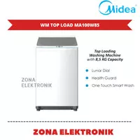 Mesin Cuci 1 Tabung Midea MA100W85 8.5KG Top Loading Washing Machine