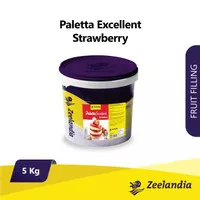 Paletta Excellent Strawberry 5 Kg/ Zeelandia/ Selai buah/Fruit filling