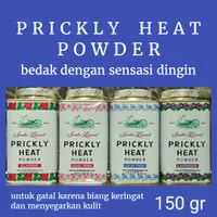 prickly heat powder 150gr. bedak cap ular.